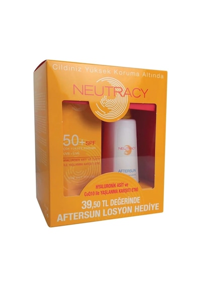 Neutracy Güneş Koruyucu Set Tüm Ciltler İçin - Güneş Losyonu Spf50+ 150 Ml - Aftersun Losyon 150 Ml
