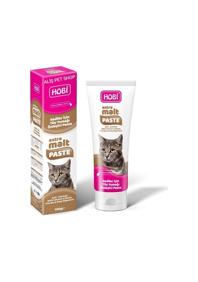 Hobi Extra Malt Paste Kediler İçin Tüy Yumağı Önleyici Pasta 100gr