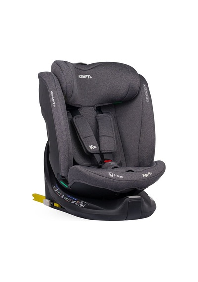 Figo Fix İ-size 40-150 Cm 0-36 Kg Oto Koltuğu Gri