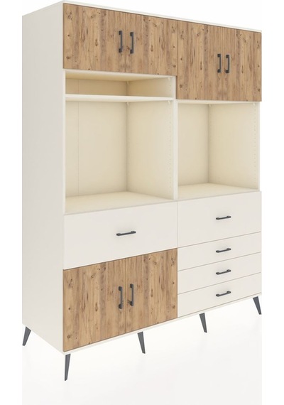Kronos Gardrop 7 Raflı 5 Çekmeceli 6 Kapaklı 176x59x221 Aytaşı-çam/aytaşı Beyaz Kronos Gardrop 7 Raflı 5 Çekmeceli 6 Kapaklı 176x59x221 Aytaşı-çam/aytaşı Beyaz