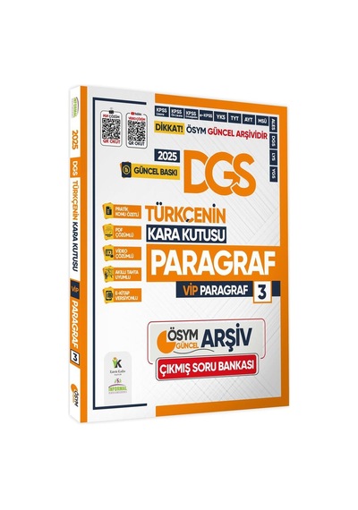 2025 Dgs Türkçenin Kara Kutusu Ösym Çıkmış Soru Bankası 4lü Set Konu Özetli Video/pdf Çözümlü