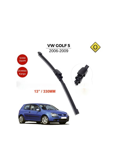 Volkswagen Golf 5 Uyumlu Arka Silecek Süpürgesi