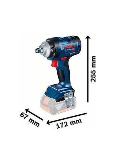 Bosch Gds 18v-400 + Gsb 18v-50 Akülü Set (2.0Ah+5.0Ah) - 06019K0003