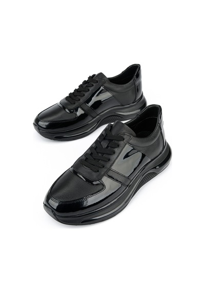 Ziya Erkek Hakiki Deri Sneaker 161423z74 Siyah 161423z74 000 40