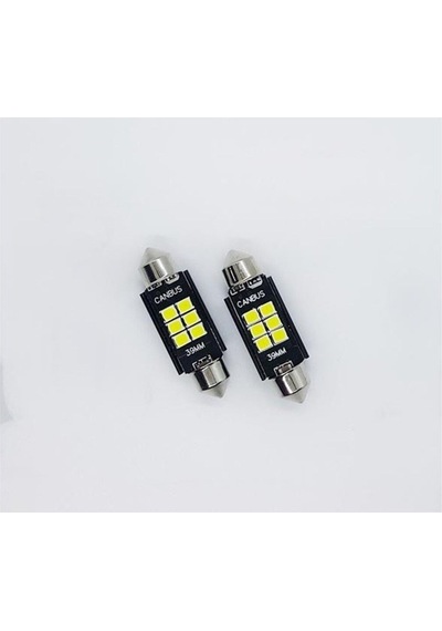 Femex Platinum 39mm Sofit 6 Smd 3030 Chip Led Ampul Aktif Canbus