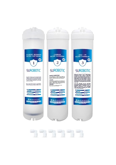 Inline Filtre Premium 5000 Serisi Yedek 3'lü Su Arıtma Cihazı Filtre Seti Diğer