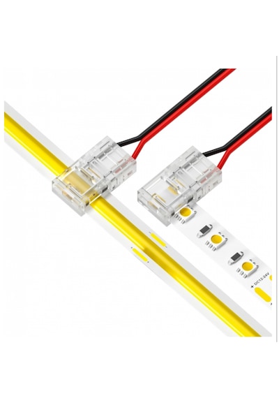 10mm Cob+smd Şerit+şerit T-l Bağlantı Konnektörü 5 Adet