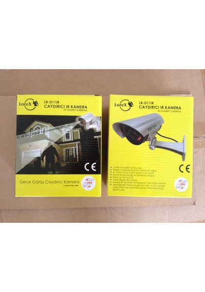 Robotix Gece Görüşlü Görünümlü Ir Caydırıcı Güvenlik Kamerası Robotix Gece Görüşlü Görünümlü Ir Caydırıcı Güvenlik Kamerası