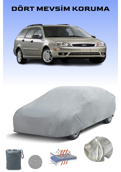 Focus Wagon 2001 - 2005 Araba Brandası Oto Branda Gri