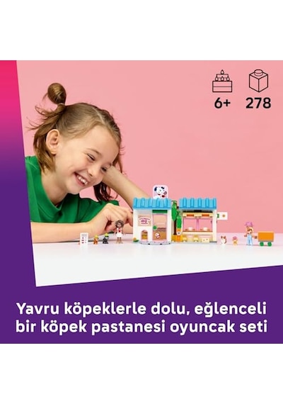 Friends Köpek Ödülleri Pastanesi 42677 6 Yaş Ve Üzeri Çocuklar İçin Aliya Ve Sage Mini Bebekleri İle 4 Oyunca