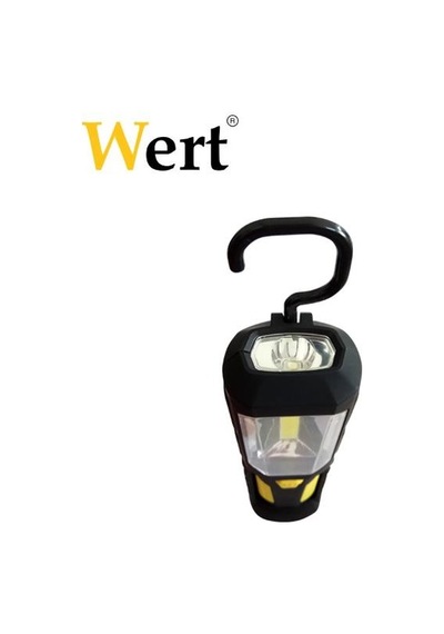 Wert 2612 Pilli Çalışma Lambası 3W Cob Led + 1 Led N11.14245 Çok Renkli