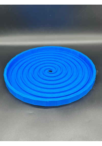 Spiral Savak Gold Pan - Altın Arama Ve Eleme Aparatı 30x30
