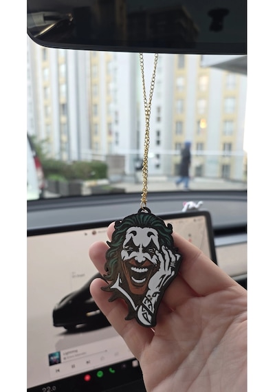 Joker Oto Dikiz Aynası Süsü Zincirli