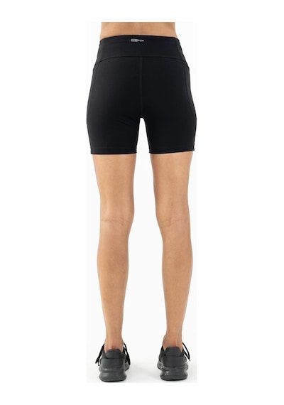 Maraton Active Slimfit Kadın Şort Fitness Siyah Şort 22268-siyah