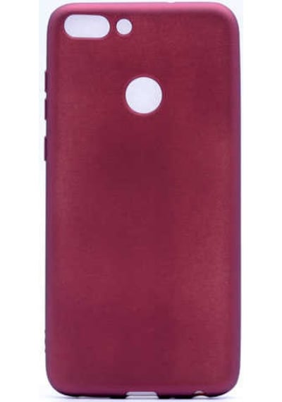 Noktaks - P Smart Uyumlu - Kılıf Mat Soft Esnek Premier Silikon Kapak - T1703 - Mürdüm Mürdüm