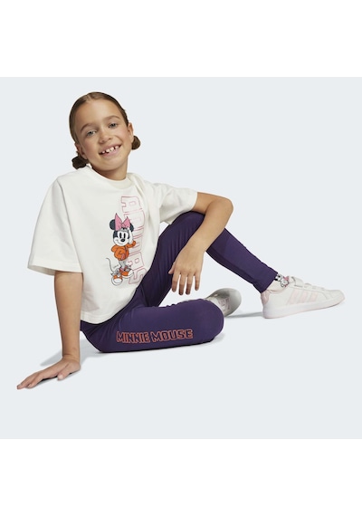 Adidas Disney Minnie Mouse Çocuk Mor Tayt Jl9192 Mor
