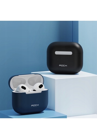 Apple Uyumlu AirPods 3 Silikon Kılıf Siyah