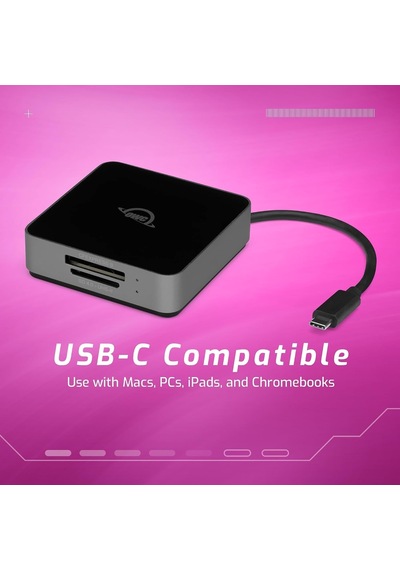 Owc Atlas Dual Cfexpress Ve Sd Kart Okuyucu - Çift Yuvalı Usb-c Hafıza Kartı Okuyucu