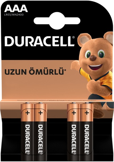 Basic 4'lü Aaa İnce Kalem Pil