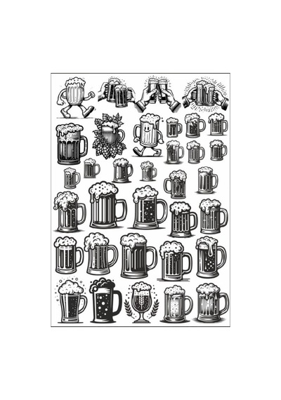Bira Sticker Set