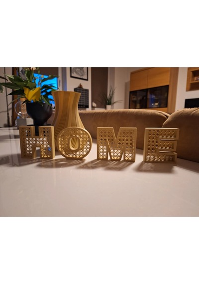 Home Yazılı Ahşap Renk Dekoratif Hazeran Şık Ve Modern Ev Dekoru