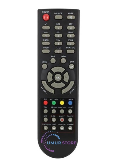 Hiremco Zapper Hd Mini Hd Uydu Alıcı Kumandası