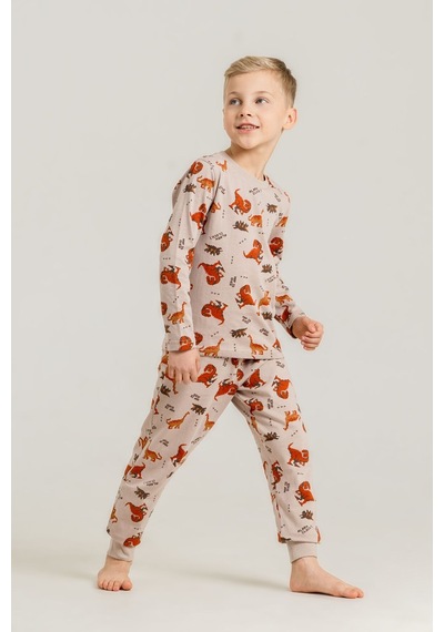 Rolypoly Erkek Çocuk Nap Is Over Sarı Uzun Kol Pijama Takım Rp3887-c-v2 Rp3887-c-v2