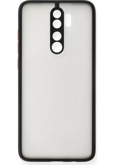 Newface Xiaomi Redmi Note 8 Pro Kılıf Montreal Silikon Kapak - Siyah