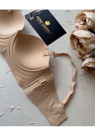 Lady Baby Straplez Kesim Destekli Dikişsiz Balensiz Toparlayıcılı Bej