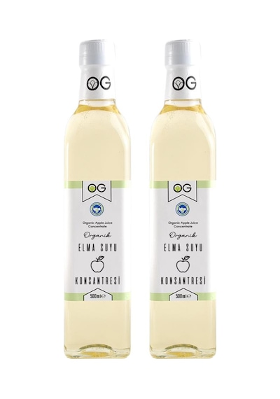 OG natural Organik Elma Suyu Konsantresi 2 x 500 ML