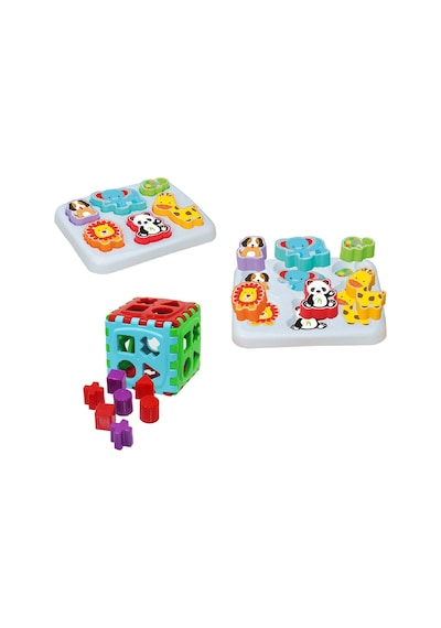 Sevimli Hayvanlar Bultak + Puzzle Bultak Küp