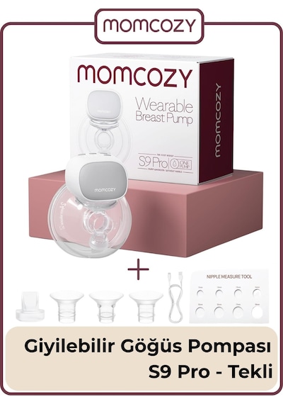 Momcozy S9 Pro Kablosuz Göğüs Pompası ( Tekli )