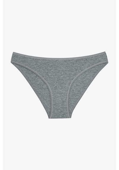 Penti Simple Roses 5li Çok Renkli Slip Külot Açık Gri