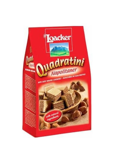 Loacker Fındıklı Gofret İtalya 125 G