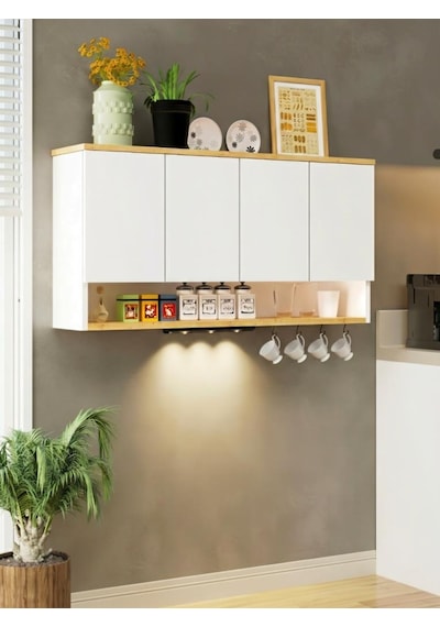 Kuzeylife Alvora Dolap Askılı Led Aydınlatma Beyaz