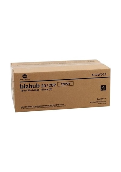 Konıca Mınolta A32w021 Tnp24 K Black Toner/bızhub 20/20p