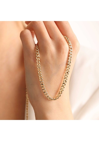 Sembol Gold 55 CM Gurmet Altın Zincir En 5 MM