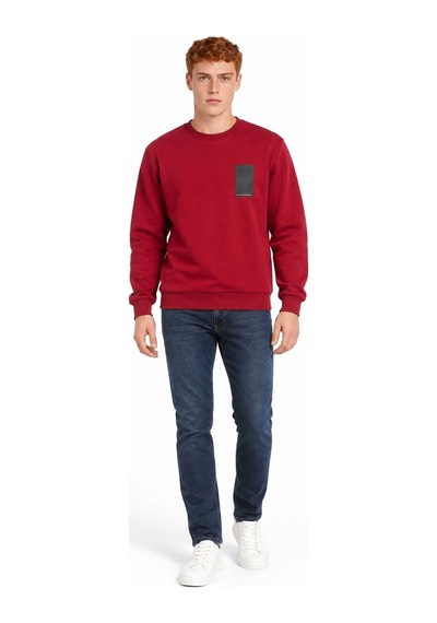 Loft Regular Fit Erkek Sweatshirt Lf2044302 Q1.v1 Bordo