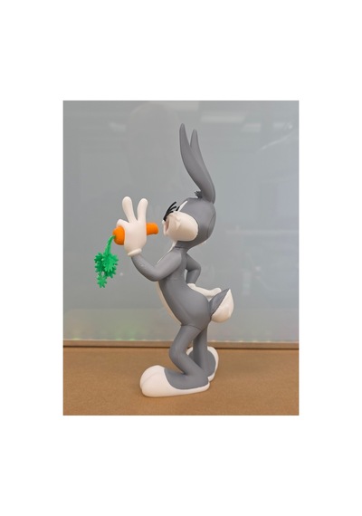 Bugs Bunny Figür 20cm-3d Baskı-kolleksiyonluk Biblo