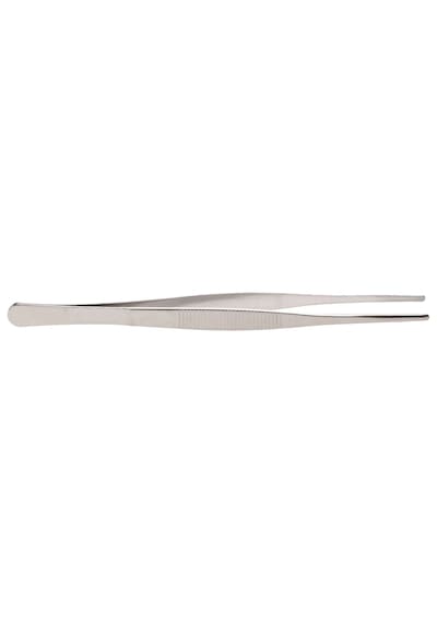 Biradlı Düz Dekor Cımbız 30 Cm Gümüş
