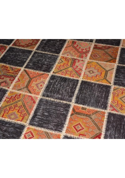 Patchwork El Dokuma Anadolu Halısı – Spring (426144071)