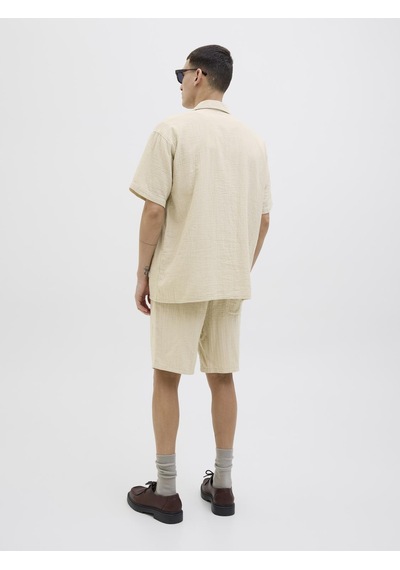 Jack & Jones Erkek Rahat Kalip Jogger Şort - Jaiden - 12274758 Safari