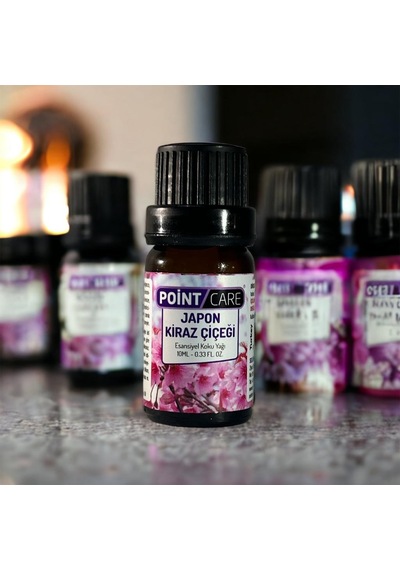 Point Care Japon Kiraz Çiçeği Kokulu Mum Esansı 10ml ,soya Wax
