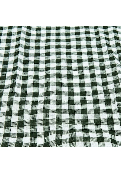 Evidea Soft Ekoseli Piknik Örtüsü - Yeşil - 165x165 Cm Yeşil