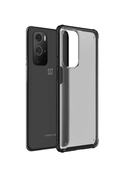 Goocamp One Plus 9 Pro Kılıf Volks Kapak - Siyah Siyah