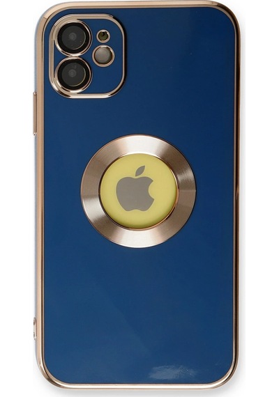 Ilkeshop Newface Apple iPhone Uyumlu 12 Kılıf Store Silikon - Mavi