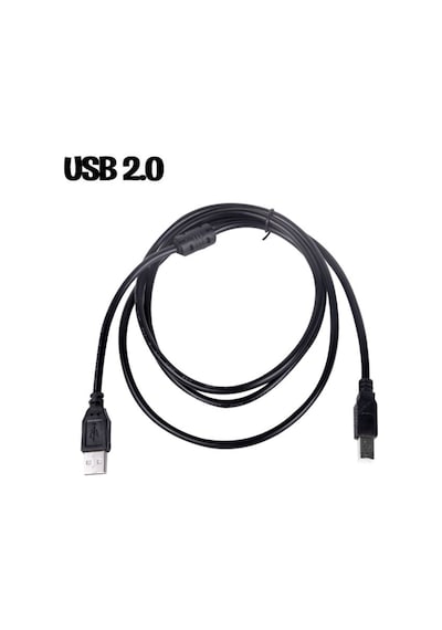 1.5m Usb 2.0 Yazıcı Kablosu A Fiş - B Fiş Canon Epson Hp Yazıcı İçin Usb Kablosu