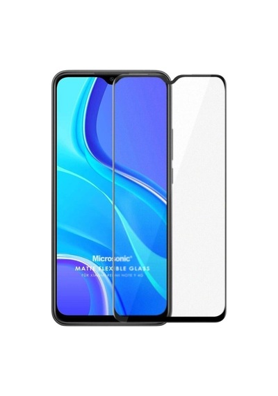 Xiaomi Redmi Note 9 4g Seramik Matte Flexible Ekran Koruyucu Siyah