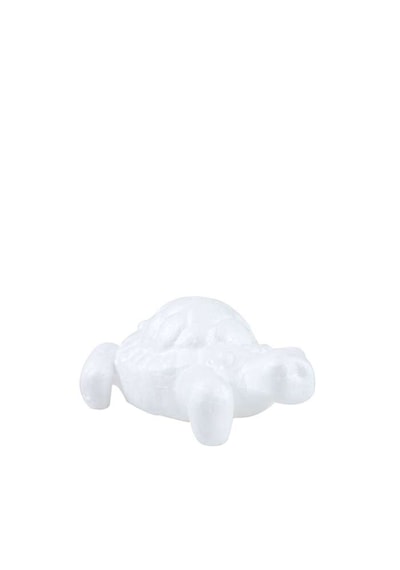 İdora Strafor Köpük Obje Kaplumbağa 12x9 Cm