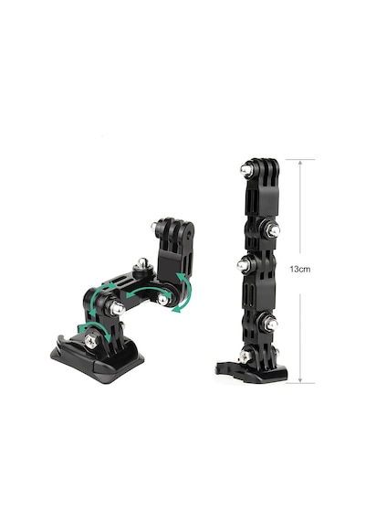 Fimtech Aksiyon Kameralara Uyumlu Ayarlanabilir J Hook Uzun Model